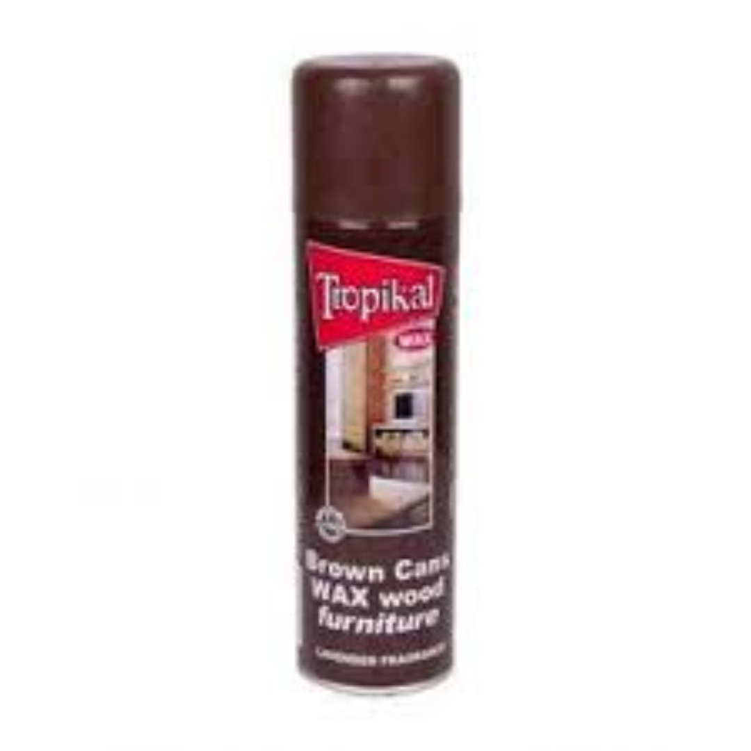 TROPIKAL WAX WOOD FURNITURE(BROWN CAN)230G